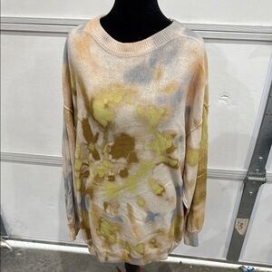 We the free Tie-Dye Oversized Sweater
